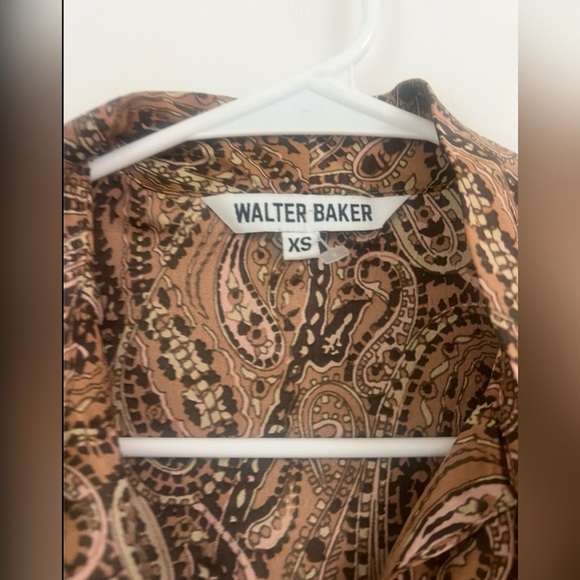 Walter Baker Linette Blouse In Desert Paisley Size XS - Picture 5 of 6